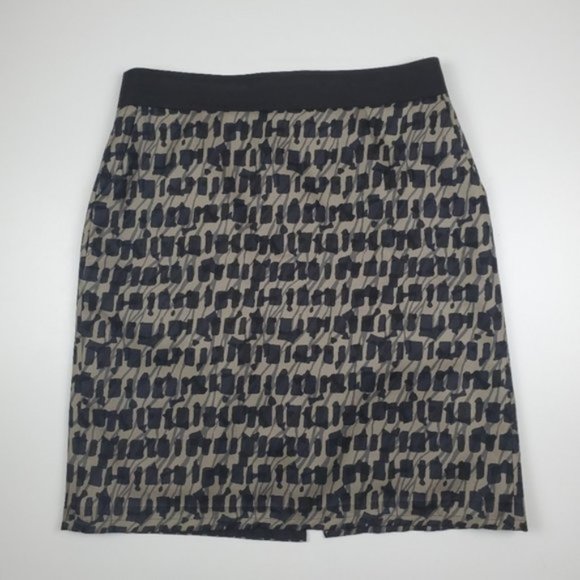 Classiques entier patterned skirt, silk/wool blend - Picture 1 of 8